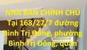 NHÀ BÁN CHÍNH CHỦ Tại Bình Trị Đông, Quận Bình Tân, TP Hồ Chí Minh